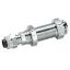 Picture of 392P-6-6 - Chrome plated brass couplers for thermoplastic and soft metal tubing, Poly-tite