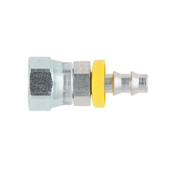 Picture of 3JC82-6-6 - Push On Field Attachable Hydraulic Hose Fitting - 82 Series Fittings