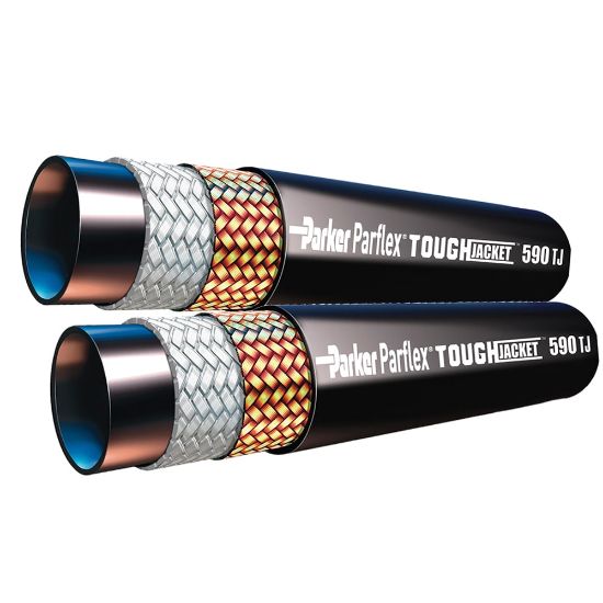 Picture of 590TJ-6-6 - Hydraulic Hose - 590TJ