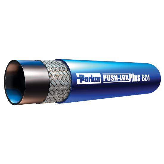 Picture of 801-4-BLU-RL - Push-Lok Plus Multipurpose Hose 200-350 PSI – 801 Hose