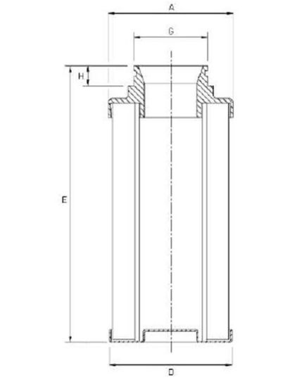 Picture of G04280 - High Pressure In-Line Filter - 18/28/38P Series