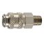 Picture of DM-121-4MP - Miniature Size, Double Shut-off, Push to Connect Quick Couplings - DM Series