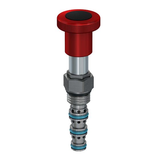 Picture of DMH085C1 - 3 Position, 4 Way Pull/Push to Shift Spool Type Manual Valve
