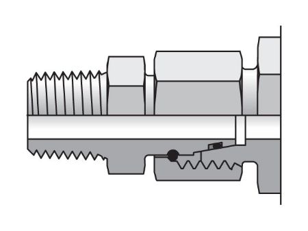 Picture for category EO/EO-2 Straight Swivel, Swivel Connector - EGE-NPT