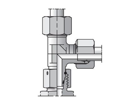Picture for category EO/EO-2 Tee, Swivel Nut Run - EL