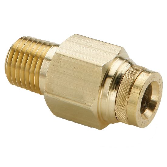 Picture of F2PMTB8-1/8 - Brass Prestomatic Push to Connect DOT Fittings