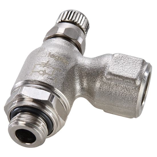 Picture of FC702-2G - Nickel Plated Pneumatic Flow Controls