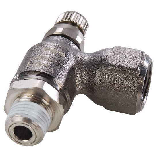 Picture of FC708-4 - Nickel Plated Pneumatic Flow Controls