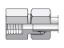 Picture of GAI08LR1/2CF - EO/EO-2 Straight, Female Connector - GAI-R