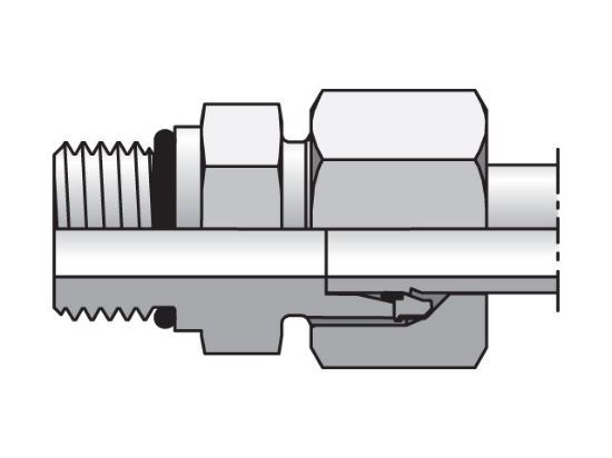 Picture of GEO08LMCF - EO/EO-2 Straight, ISO 6149 Connector - GEO