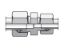 Picture of GR10/08L71 - EO/EO-2 Straight, Reducer Union - GR