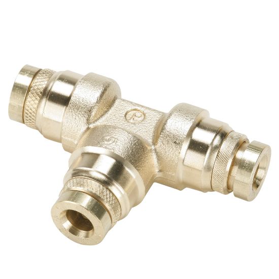 Picture of JPMTB6 - Brass Prestomatic Push to Connect DOT Fittings