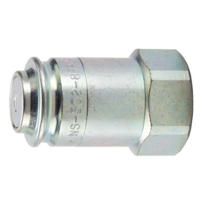 Picture of NS-1002-16FP - Non-Spill, Flat Face, Push to Connect Quick Couplings with Sleeve Lock - NS Series