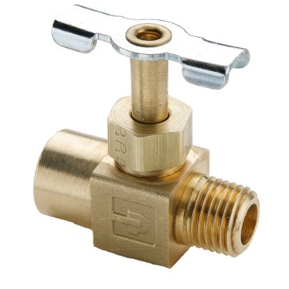 Picture of NV108P-4 - Brass Needle Valve, Low Pressure - NV Series