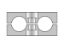 Picture of RBPG214X - Metric Standard Twin Series RBPG Clamp Halves