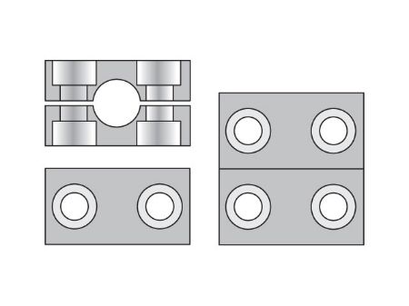 Picture for category Metric Heavy Series RCA Clamp Halves