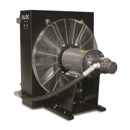Picture of ULOC-007D-M-A-SB - Complete Air Oil Cooler System with AC Motor - ULOC Series - (Americas)