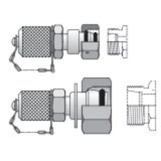 Picture of VKA3/08LCF - In-Line Diagnostic Fittings and Adapters