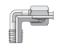 Picture of WE10LR71 - EO/EO-2 90° Elbow, Male Connector - WE-R keg