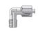 Picture of WE06LLMCF - EO/EO-2 90° Elbow, Male Connector - WE-M keg
