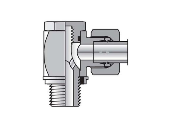 Picture of WH16SRKD71 - EO/EO-2 90° Elbow, High Pressure Banjo - WH-R-KDS